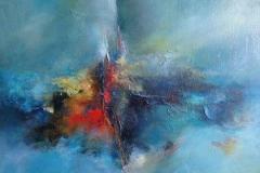Capulet-Art-Gallery-Farahnaz-Samari-Beyond-30x30-inches-acrylic-and-oil