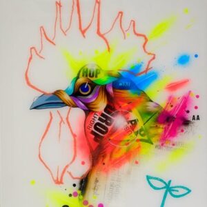 Asahi original painting by Taka Sudo – Capulet Art